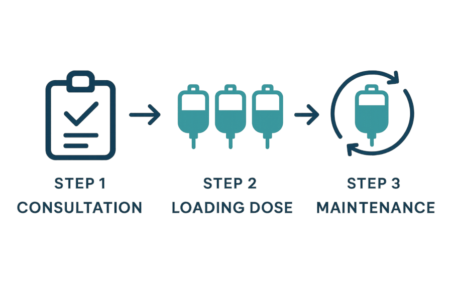 The 3-Step NAD+ IV Therapy Protocol The 3-Step NAD+ IV Therapy Protocol